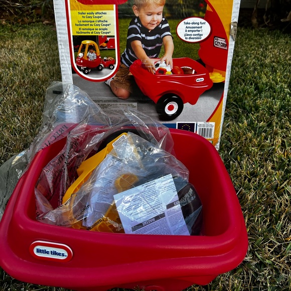 Little Tikes Cozy Coupe red trailer - Picture 6 of 7